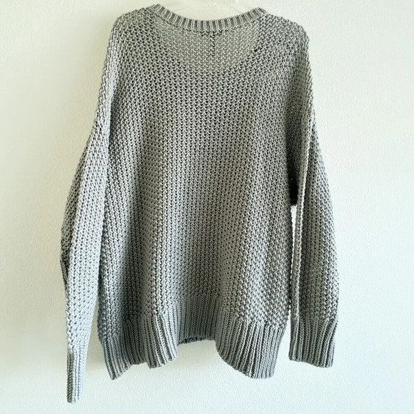 Eileen Fisher Organic Cotton Cord Crew Neck Box-Top Boxy Fit Large - Picture 6 of 11